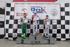 Bartosz Grzywacz na podium Rok Cup Poland