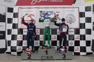 Olaf Tyrakowski na podium Rok Cup Poland