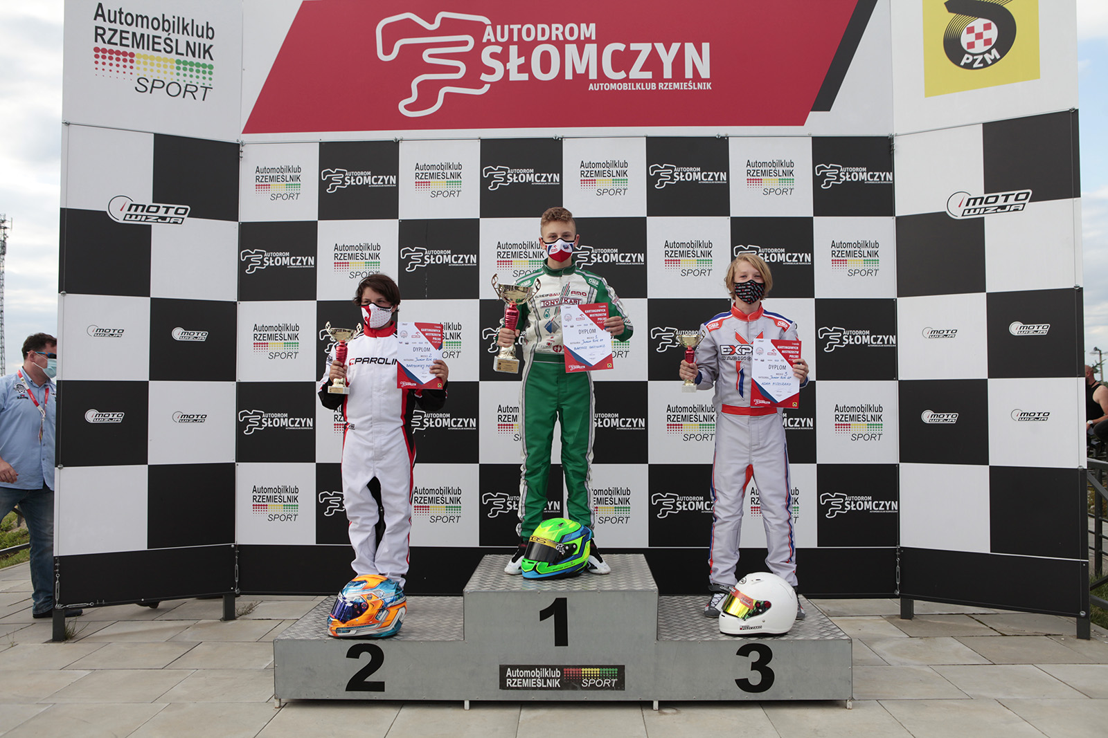 Podium Junior Rok GP