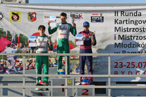 Kacper i Franek na podium KMP w Bydgoszczy