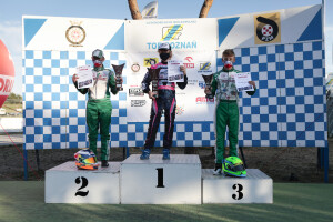 Podium Junior Rok GP