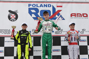 AMO Racing Team - podium Bartosz Grzywacz