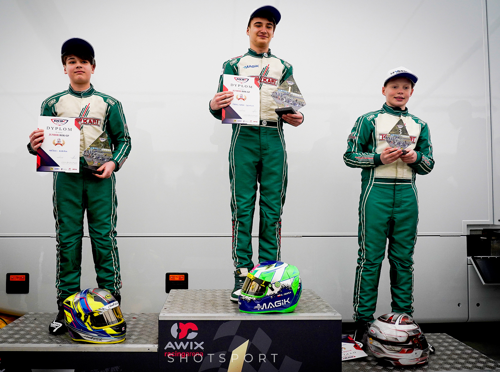 Pełne podium w Junior Rok’u