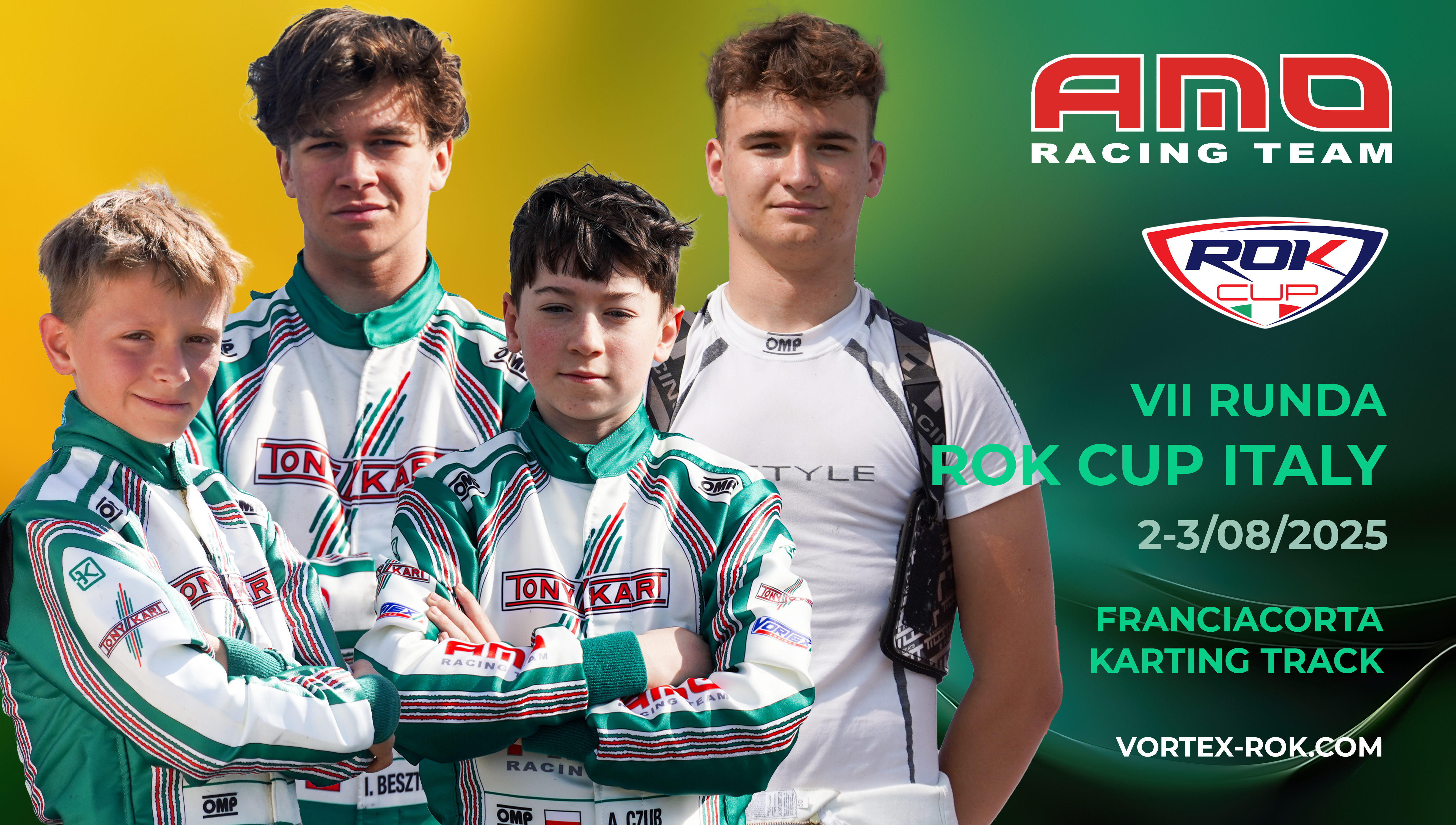 AMO Racing Team – wyniki VII Rundy ROK Cup Italy