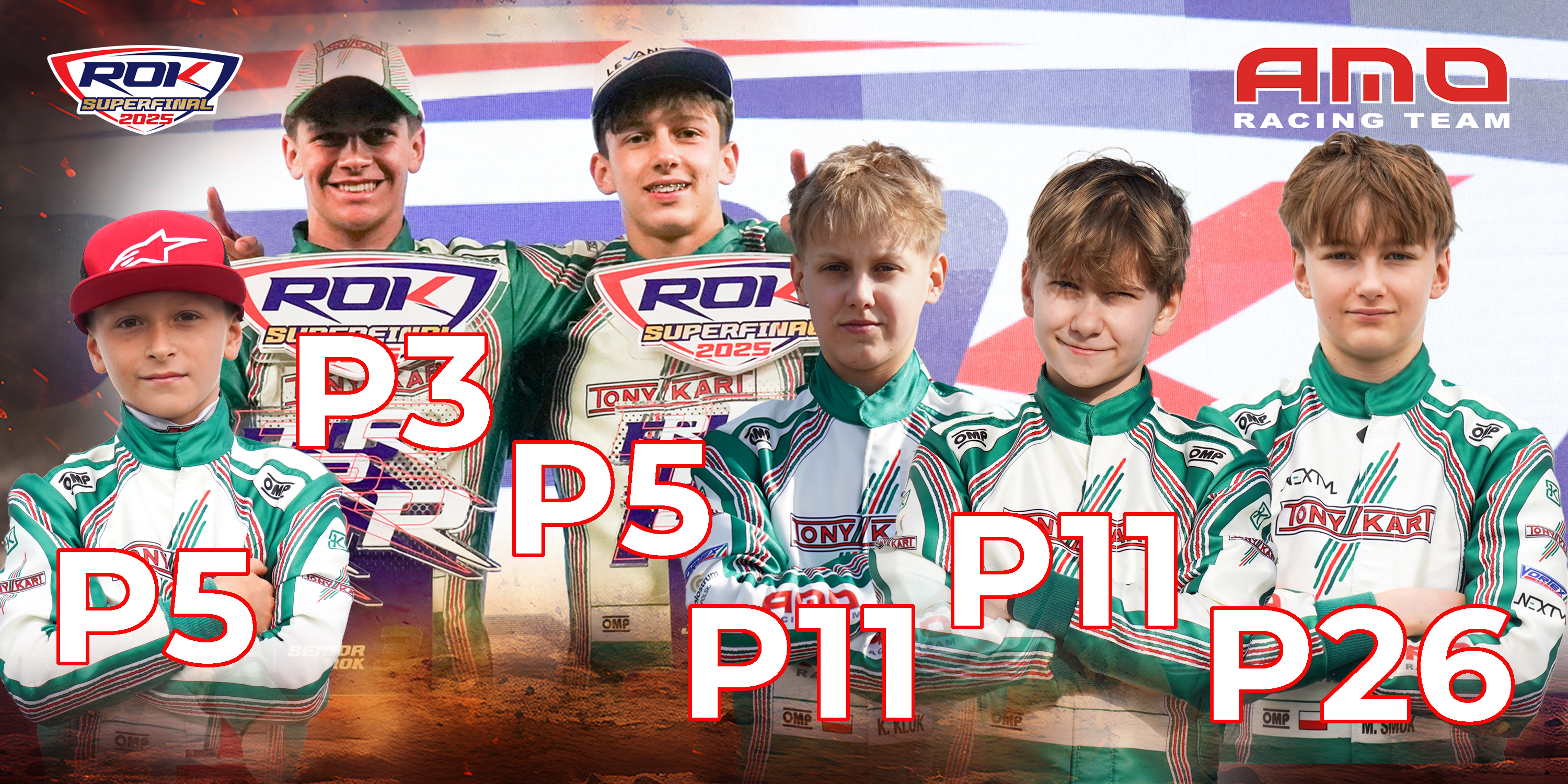 Plakat AMO superfinal wszyscy